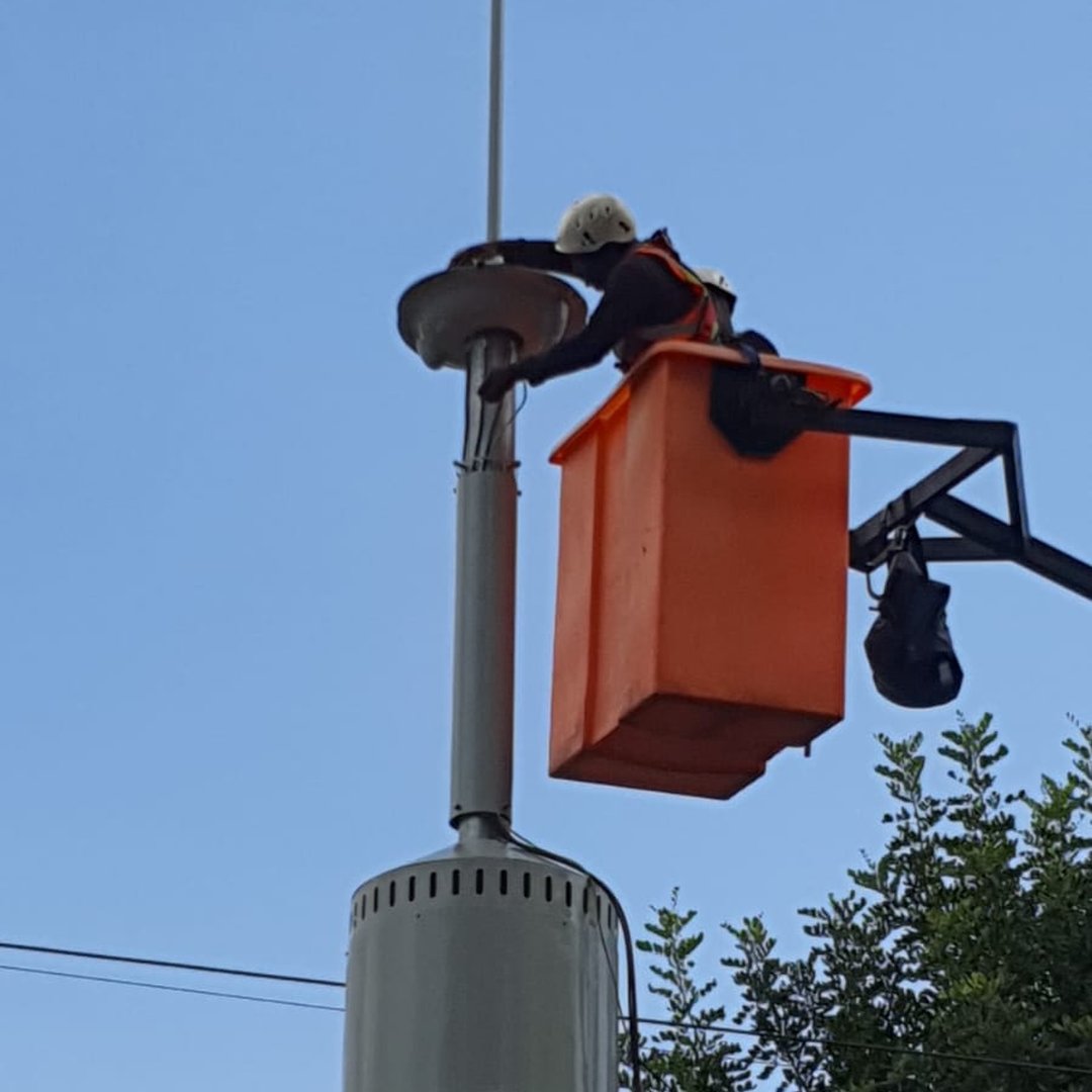 Small site install in progress